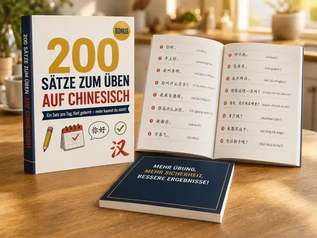 200 Sätze zum Üben auf Chinesisch