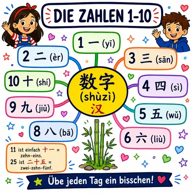 Mindmap: Zahlen