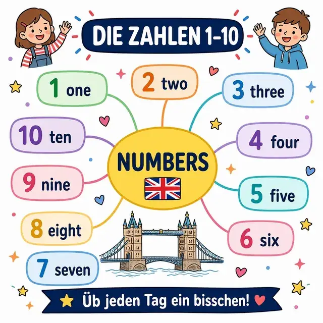 Mindmap: Zahlen