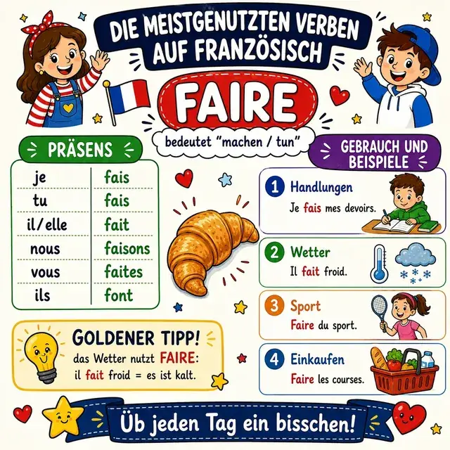 Mindmap: Verb FAIRE