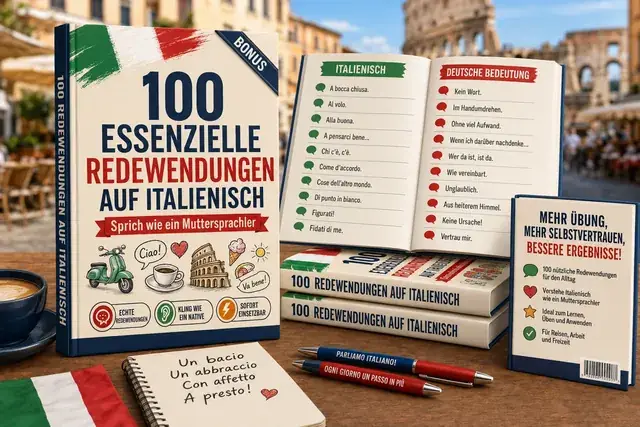 100 essenzielle Redewendungen auf Italienisch