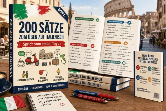 200 Sätze zum Üben auf Italienisch