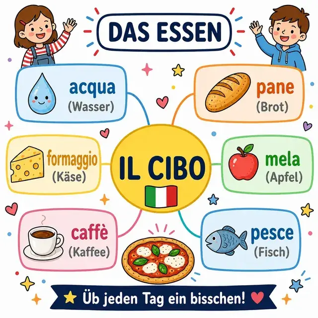 Mindmap: Essen