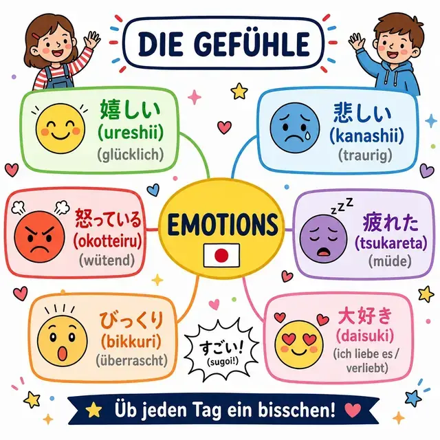 Mindmap: Gefühle