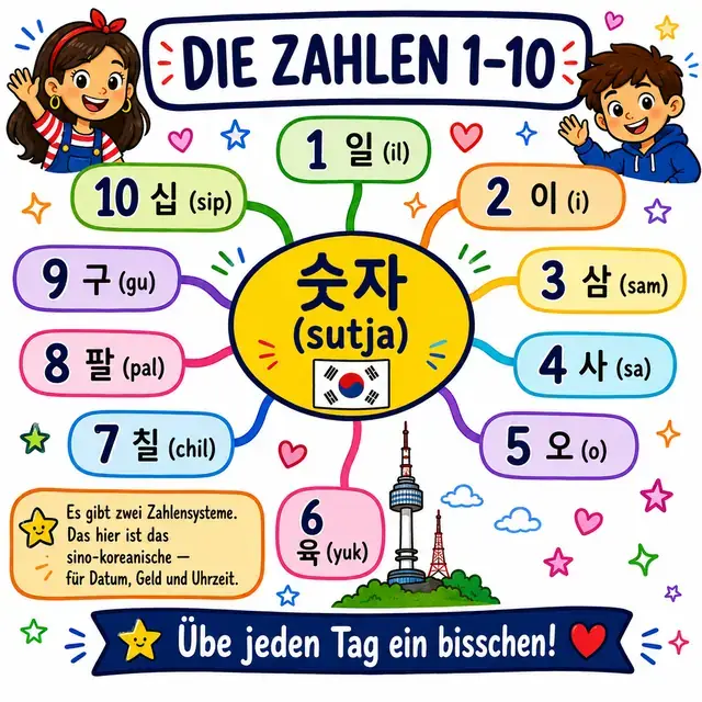 Mindmap: Zahlen