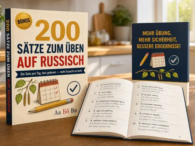 200 Sätze zum Üben auf Russisch