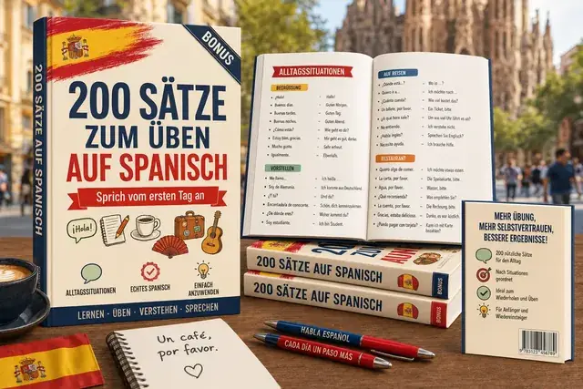 200 Sätze zum Üben auf Spanisch