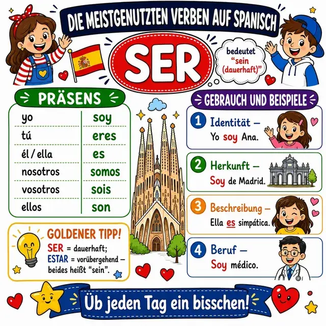 Mindmap: Verb SER